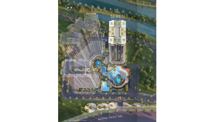 Căn hộ giá rẻ dự án Greenera Southmark cần bán ngay giá 6.637 tỷ (TTS)